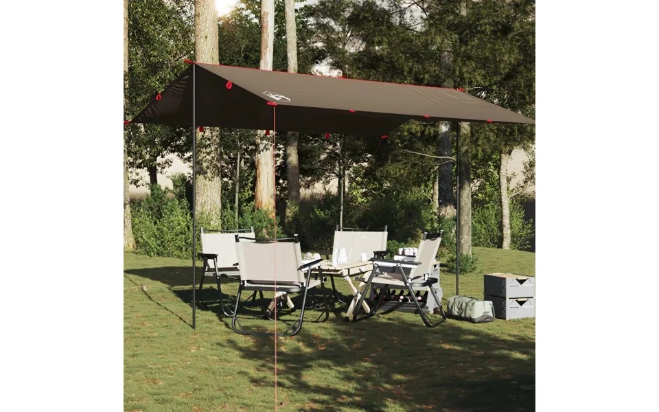 Tarp 406x306 Cm Vandafvisende Brun