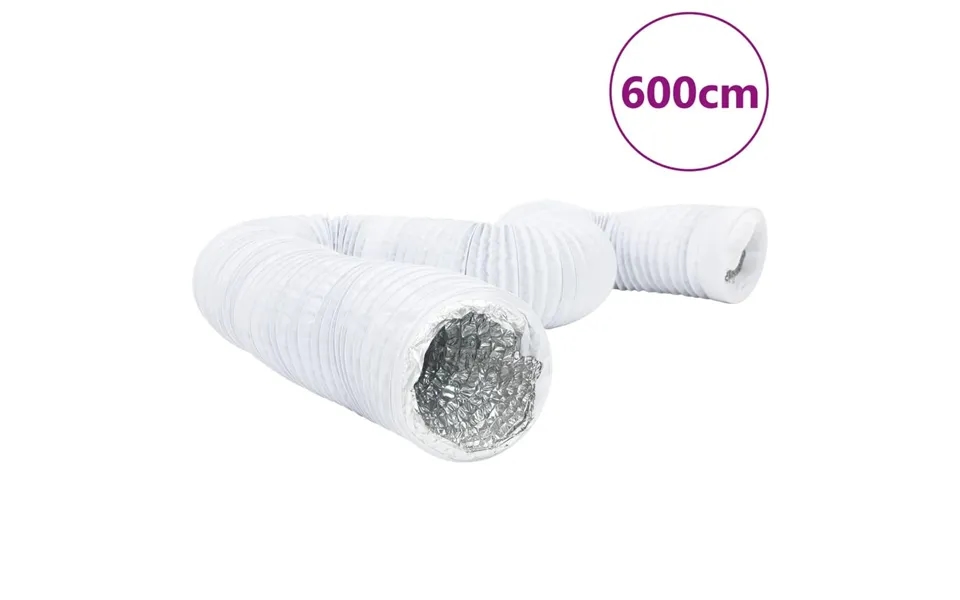 Ventilationsslange 6 M Ø12,5 Cm Aluminium Og Pvc