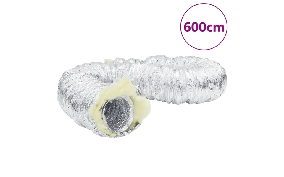 Ventilationsslange 6 M Ø12,5 Cm Isoleret Aluminium