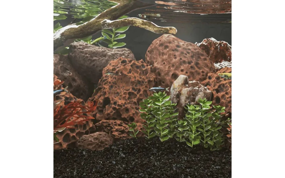 Vulkanske Sten 25 Kg 10-30 Cm Rød