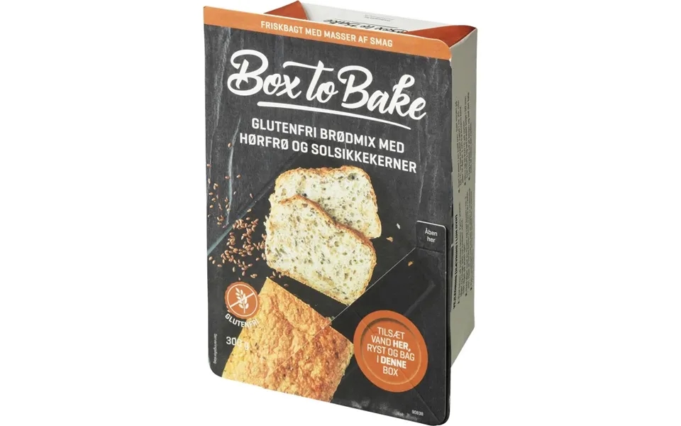Brødblanding Med Solsikke Og Hørfrø - Glutenfri
