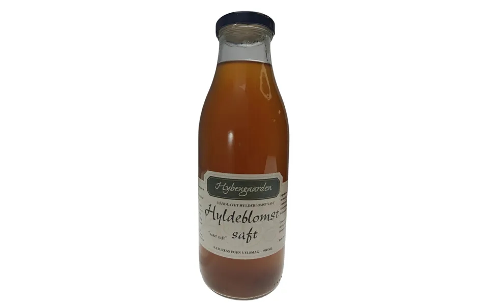 Hyldeblomstsaft Hybengaarden 500 Ml - Ob Bedst Før 29-11-2025