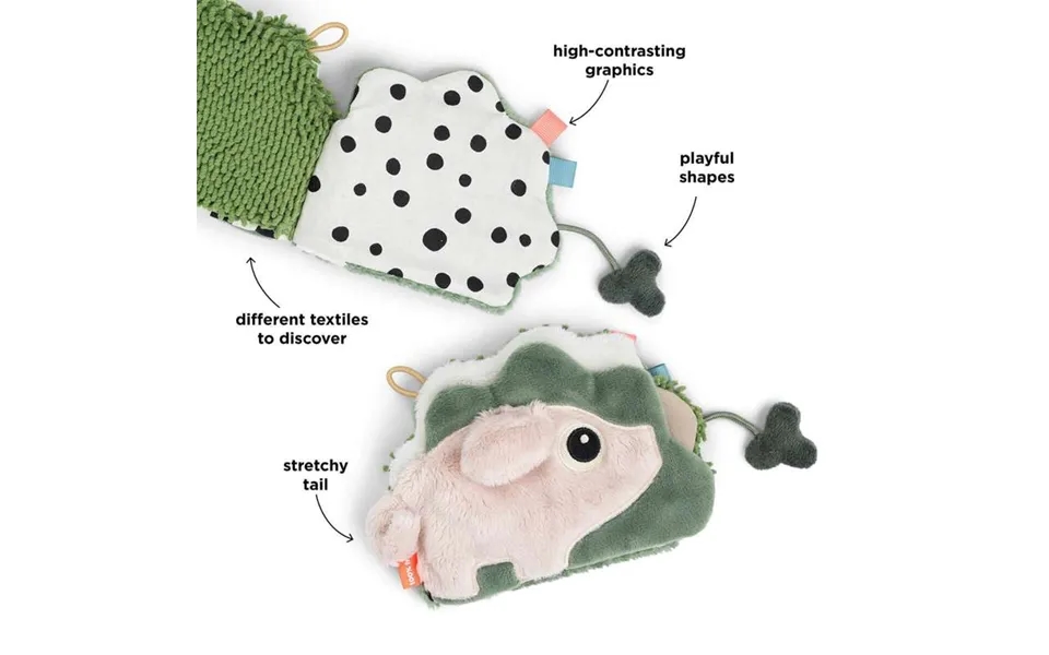 Done By Deer Sensorisk Baby Aktivitetsbog - Tiny Farm