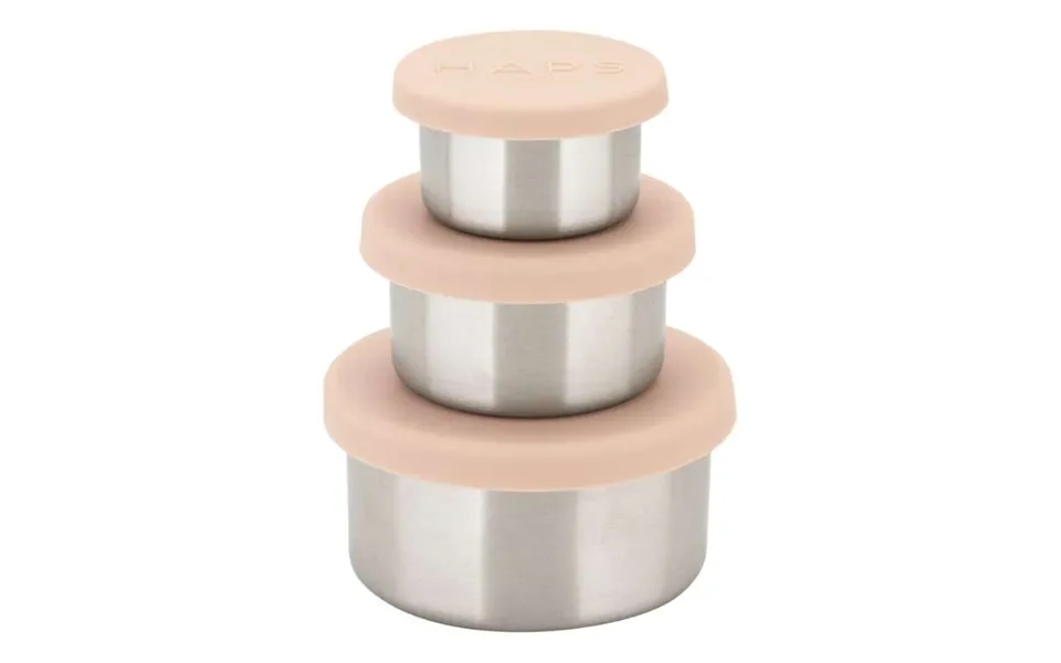 Haps Nordic Steel Trio Madbeholdere - Blush