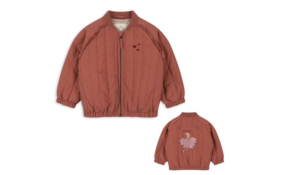 Konges Sløjd Juno Bomberjakke M. Flæser - Canyon Rose