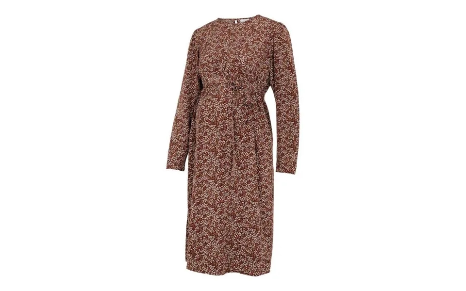 Mamalicious Graviditetskjole - Rustfarvet