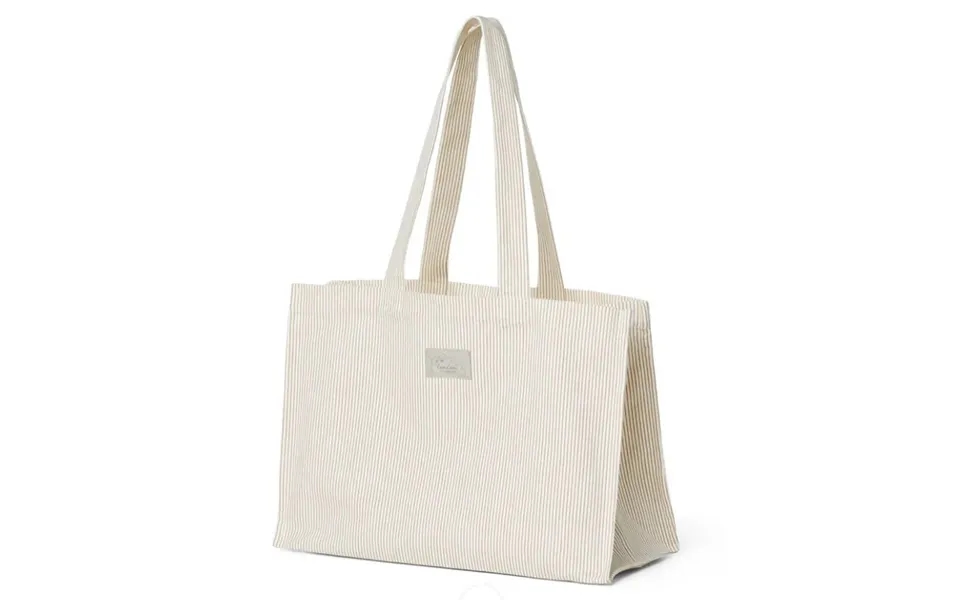 Cam Cam Copenhagen Tote Bag - Classic Stripes Camel