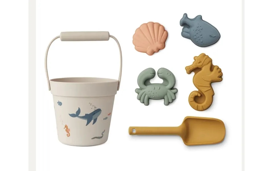 Liewood Dante Strandsæt - Sea Creature Sandy
