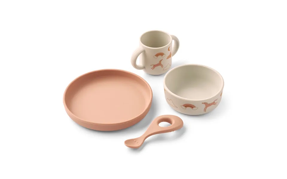 Liewood Vivi Silikone Sæt -dream Ecru