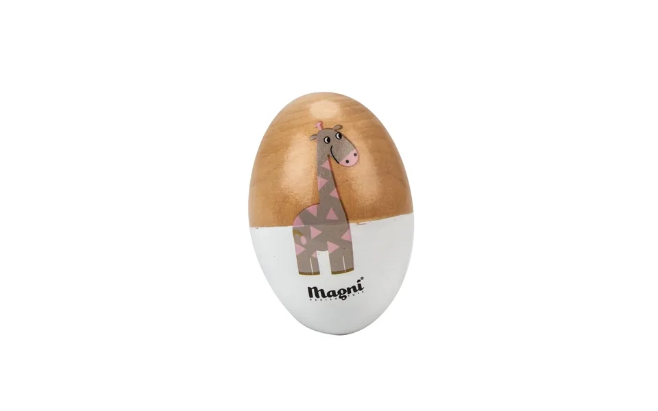 Magni Rasleæg Med Giraf - Hvid