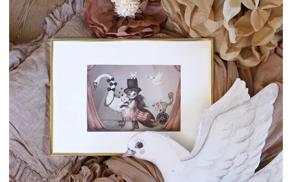 Miss Lucy Plakat 18x24 Cm - Mrs. Mighetto