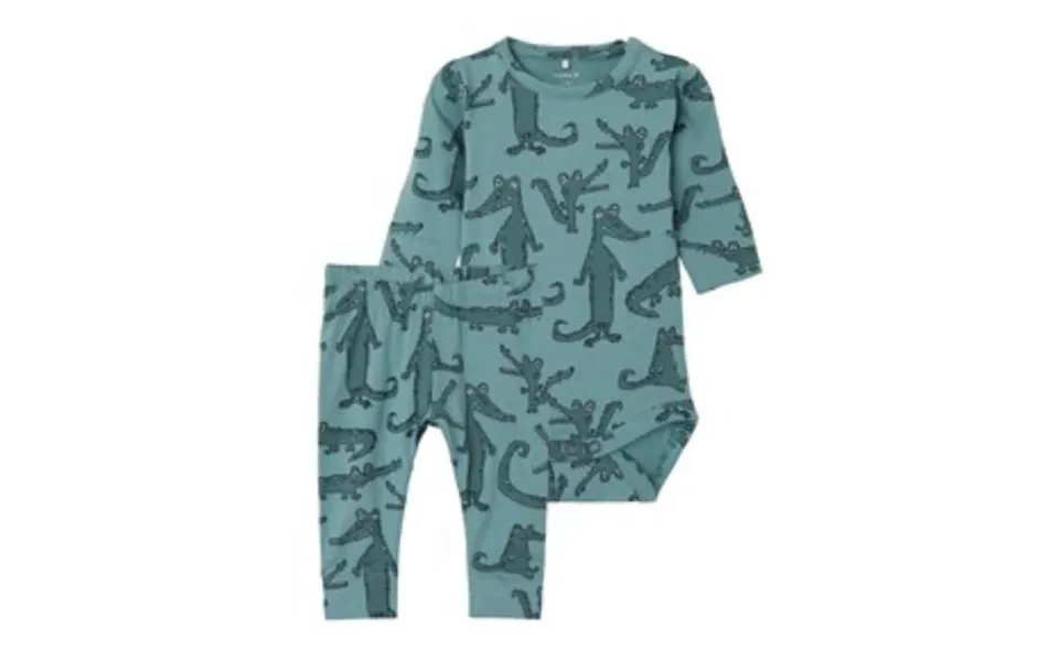 Name It Lassir Body & Pants Sæt - Trellis
