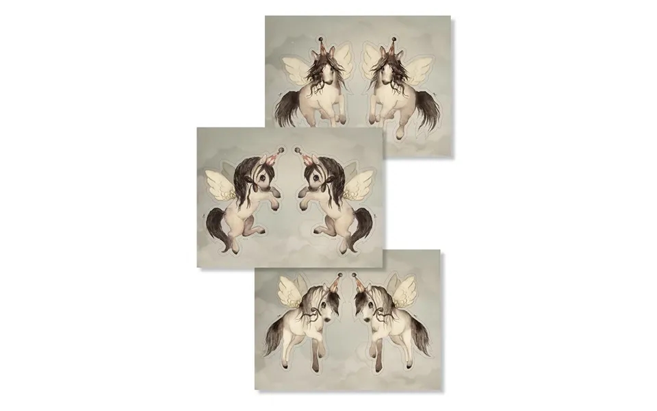 Paper Friends Flying Ponies - Mrs. Mighetto