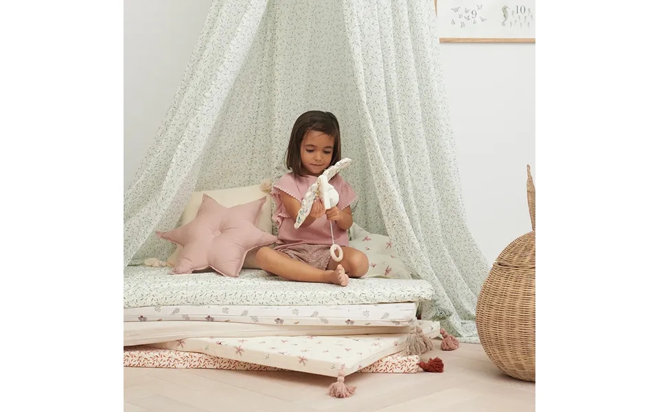 Sengehimmel Cam Cam Copenhagen - Gots Green Leaves