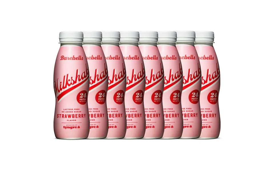 Barebells Protein Milkshake Strawberry 8-pack