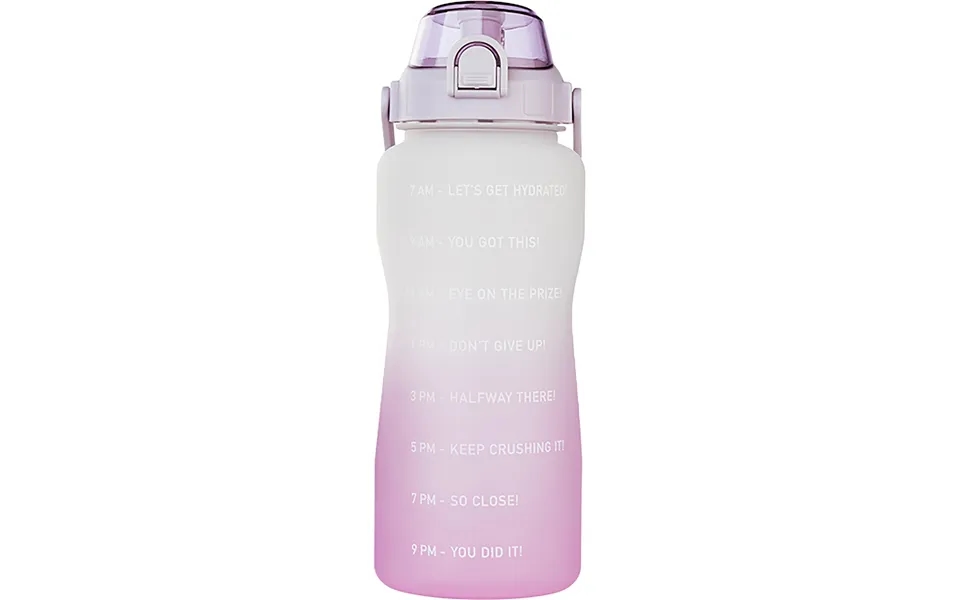 Beauty Rebels Motivational Water Bottle 2,2 L Tulum