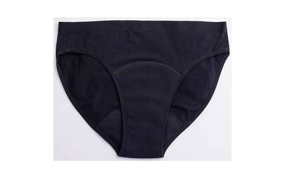 Imse Period Underwear Bikini Medium Flow Black S