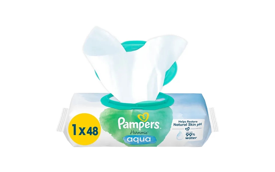 Pampers Harmonie Aqua Baby Wipes 48 Stk