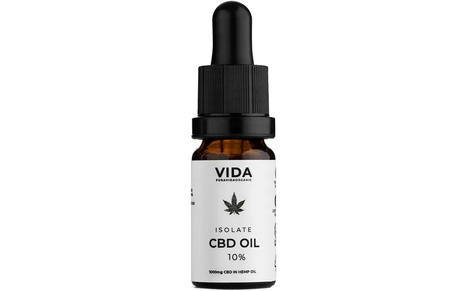 Pura Vida Isolate Cbd Oil 10% - 10ml 10 Ml
