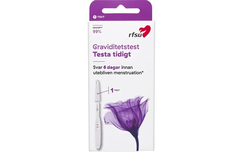 Rfsu Graviditetstest Test Tidligt