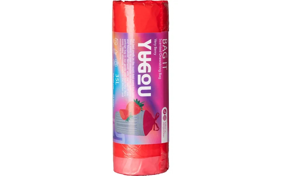 Yugou Bag It Scented Drawstring Bag Very Berry