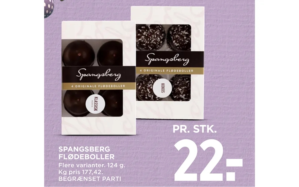 Spangsberg Flødeboller