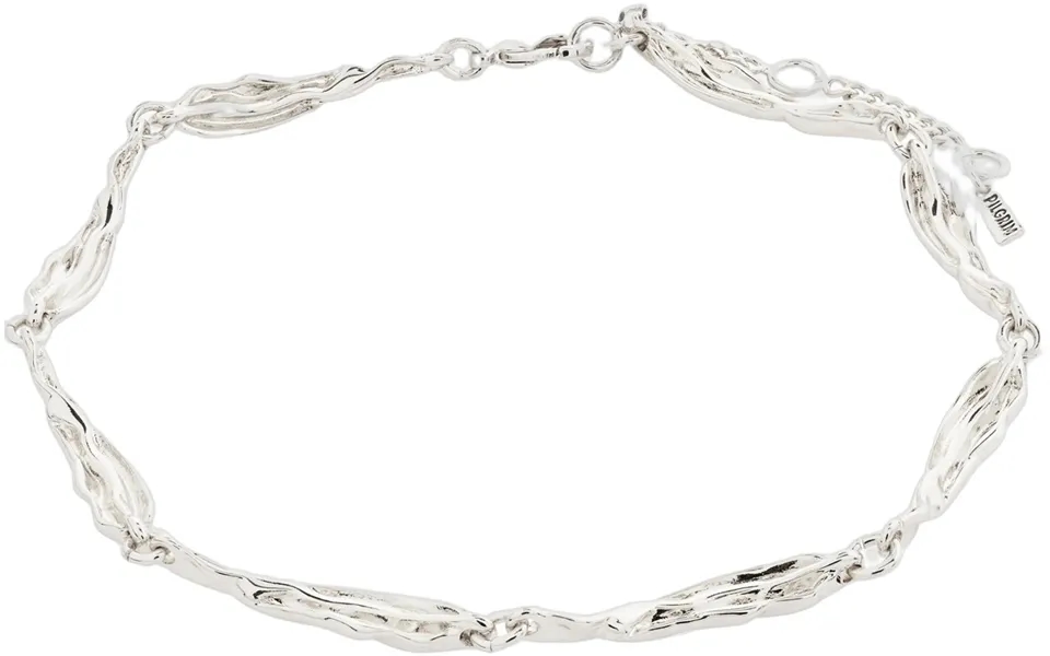 Arif Ankle Chain Silverplated