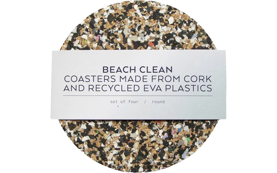 Beach Clean Rund Glasbrik Sæt