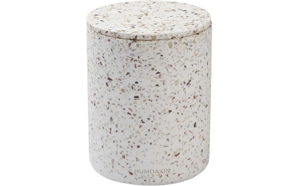 Bologna Terrazzo Vase W. Lid