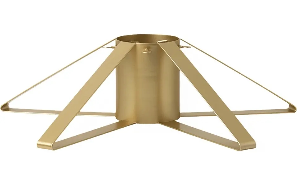 Christmas Tree Foot Brass