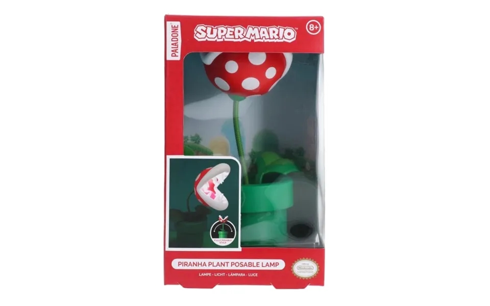 Mini Piranha Plant Posable Lampe