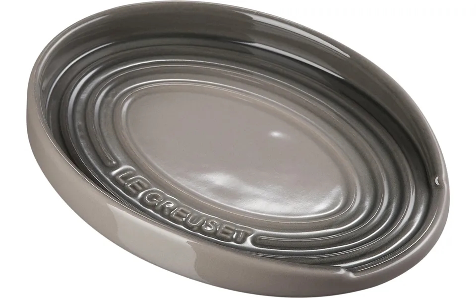 Oval Grydeskeholder15cm Flint