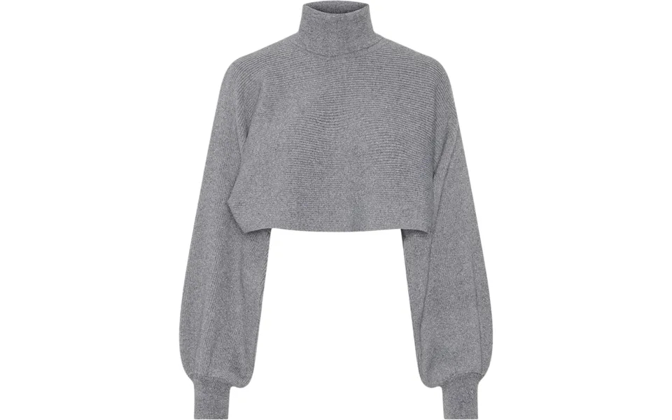 Pcrue Ls Roll Neck Crop Arm Warmer