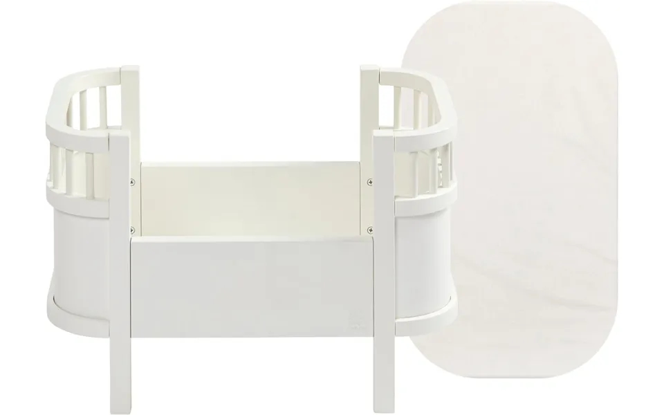 Sebra Dukkesengen - Classic White