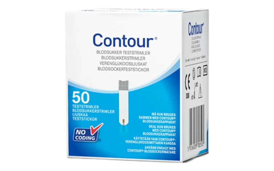 Bayer Contour Teststrimler - 50 Stk.