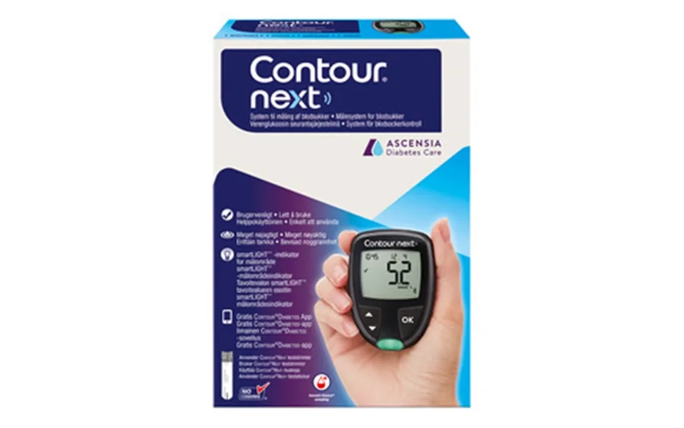 Contour Next Blodsukkerapparat Startsæt