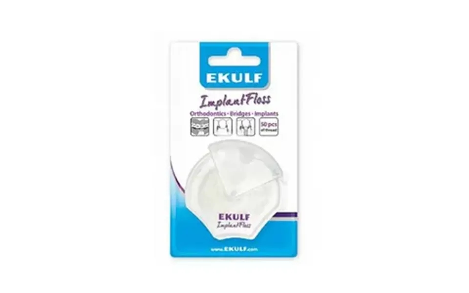 Ekulf Implantfloss - 50 Stk