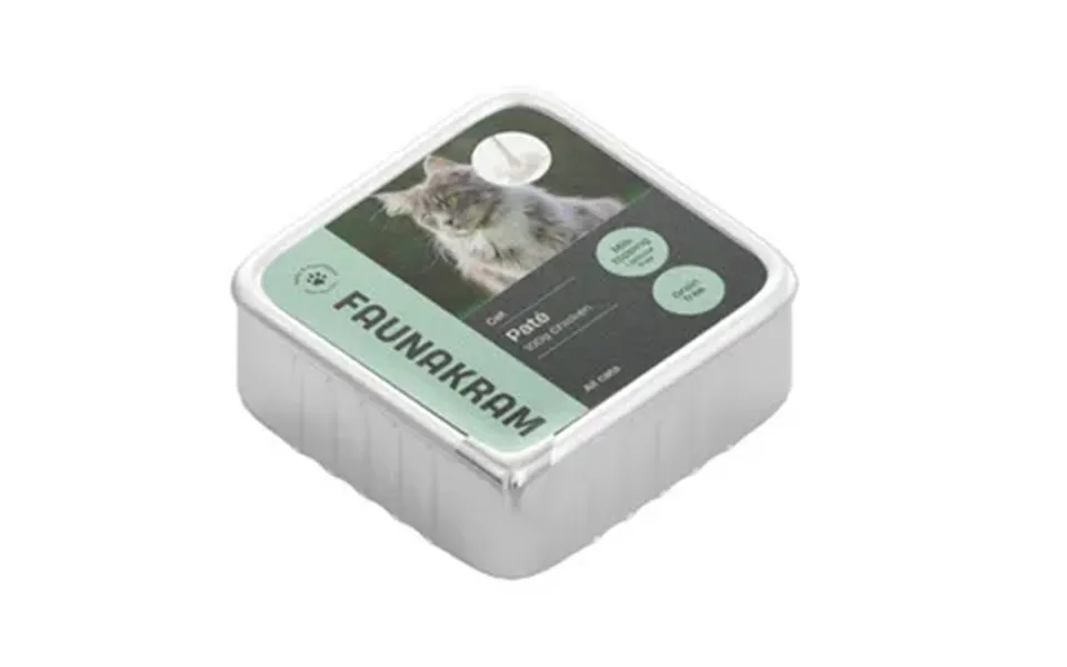Faunakram Pate Til Kat, Kylling Og Mælketopping - 100 G.