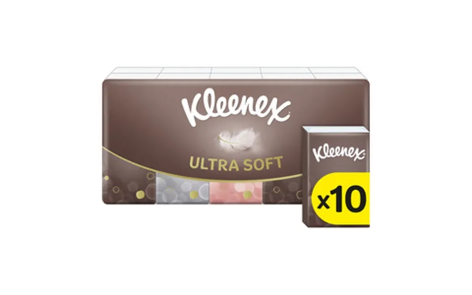 Kleenex Ultra Soft Lomme Mini - 10 Pk.