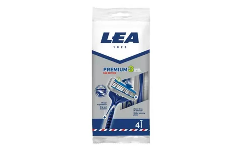 Lea Engangsskrabere Premium 3 Fleksibelt Hoved - 4 Stk.