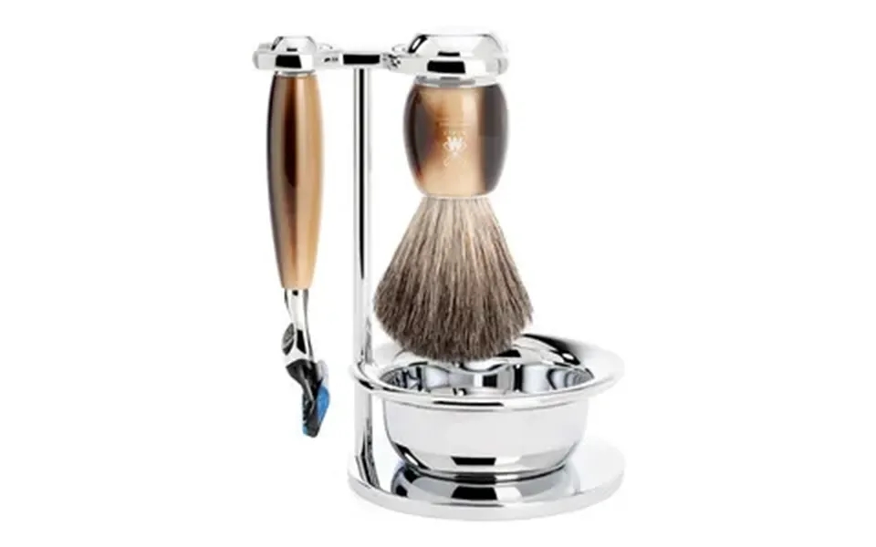 Mühle Barbersæt Med Skraber - Barberkost