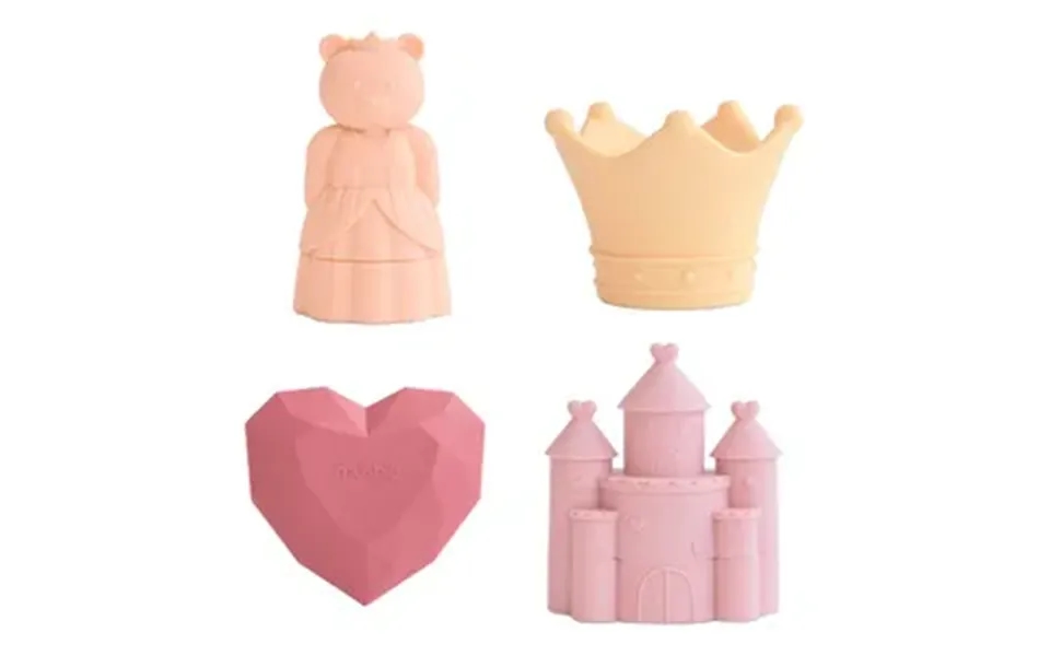 Mushie Mold Free Bath Play Set - Princess