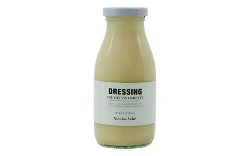 Nicolas Vahé Dressing, Creamy Vinaigrette - 250 Ml