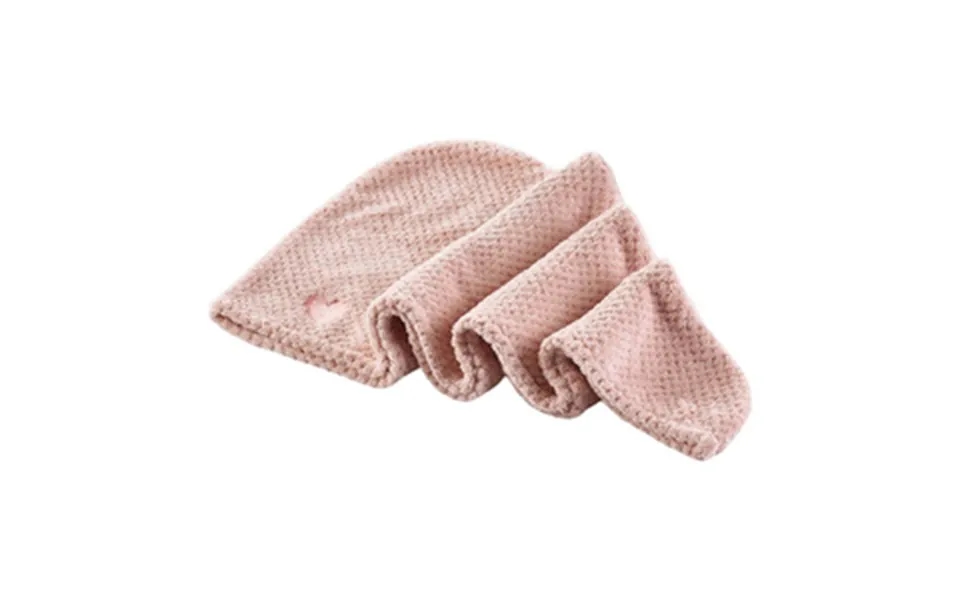 Yuaia Haircare Mikrofiber Hårhåndklæde Rosa - 1 Stk.