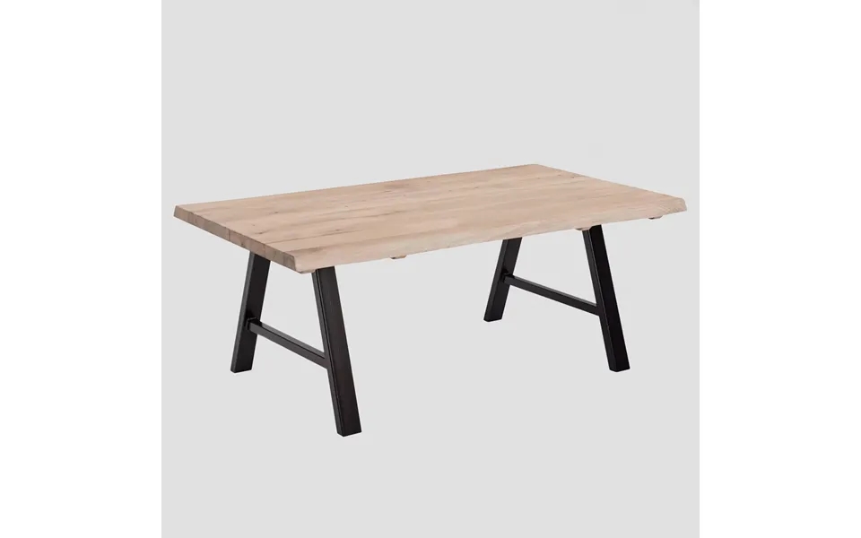 Curve Sofabord - Massiv Eg 40mm