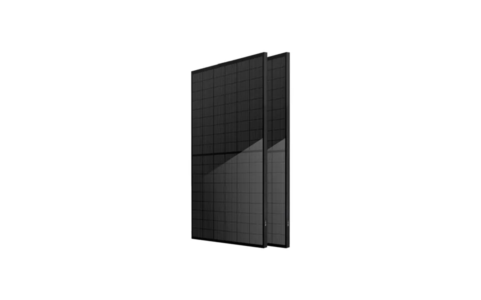 400w Tier 1 Fuld Sort Solcellepanel Mono - Sort-i-sort All-black, Half-cut Panel V 6 Stk
