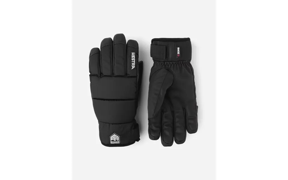 Czone Frost Primaloft 5 Finger - Black