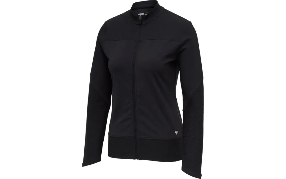 Hummel Jada Zip Jacket Black - Træningstøj Til Kvinder