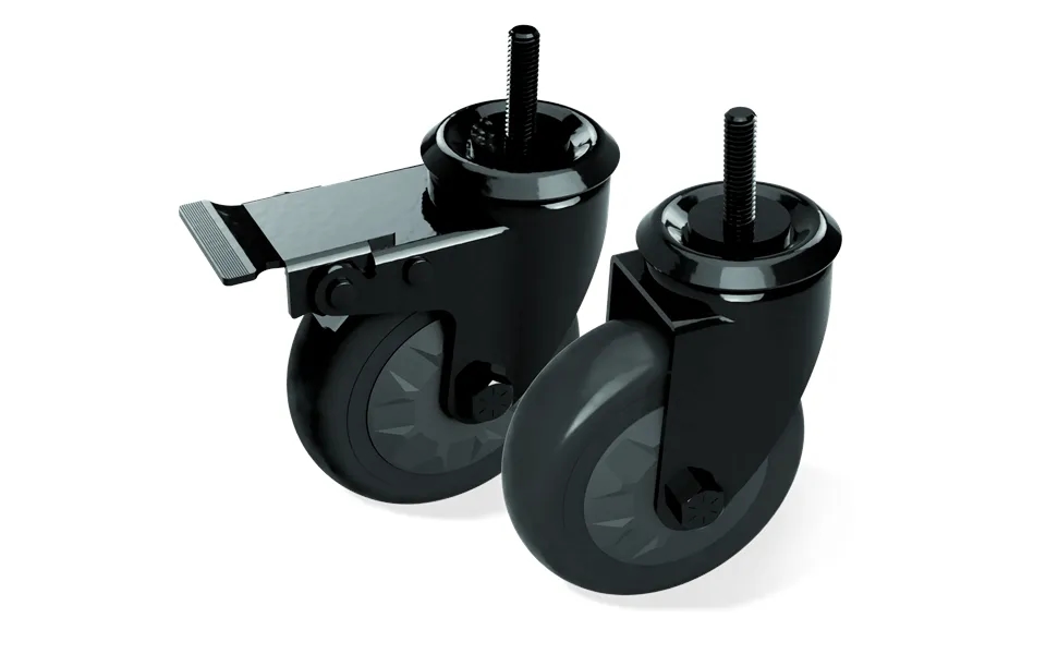 Caster Kit - Hjul Til Rammekonstruktion 2 Stk.