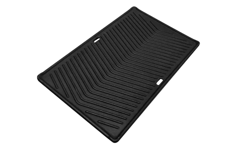 Grillplade I Støbejern - 30 X 45 Cm